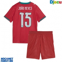 Portugal Joao Neves #15 Domaci Dres za djecu SP 2026 Kratak Rukav (+ Kratke hlače)